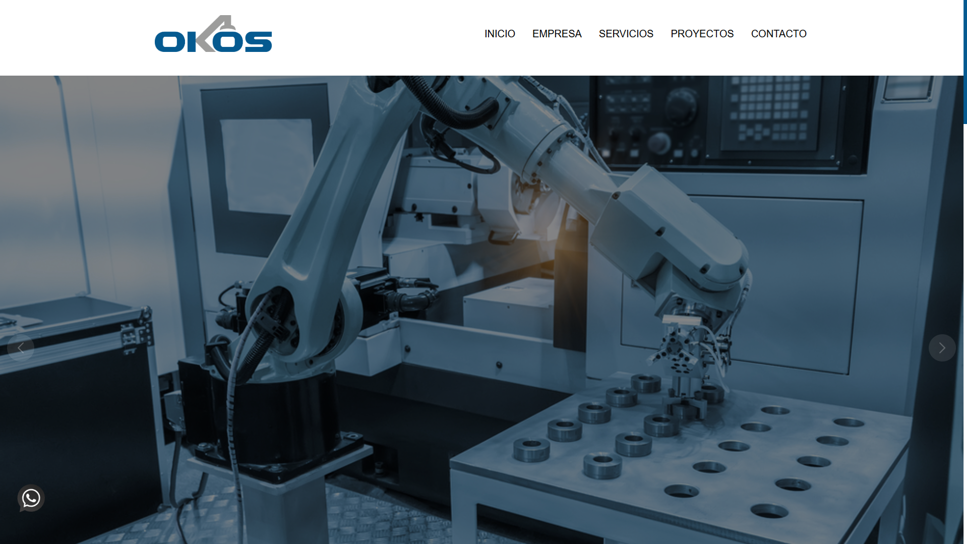 OKOS — sitio web